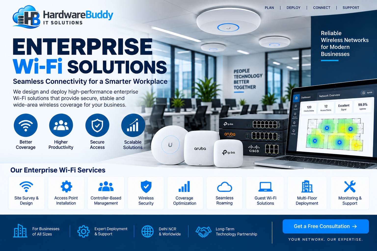 Enterprise WIFI Solution in Delhi NCR